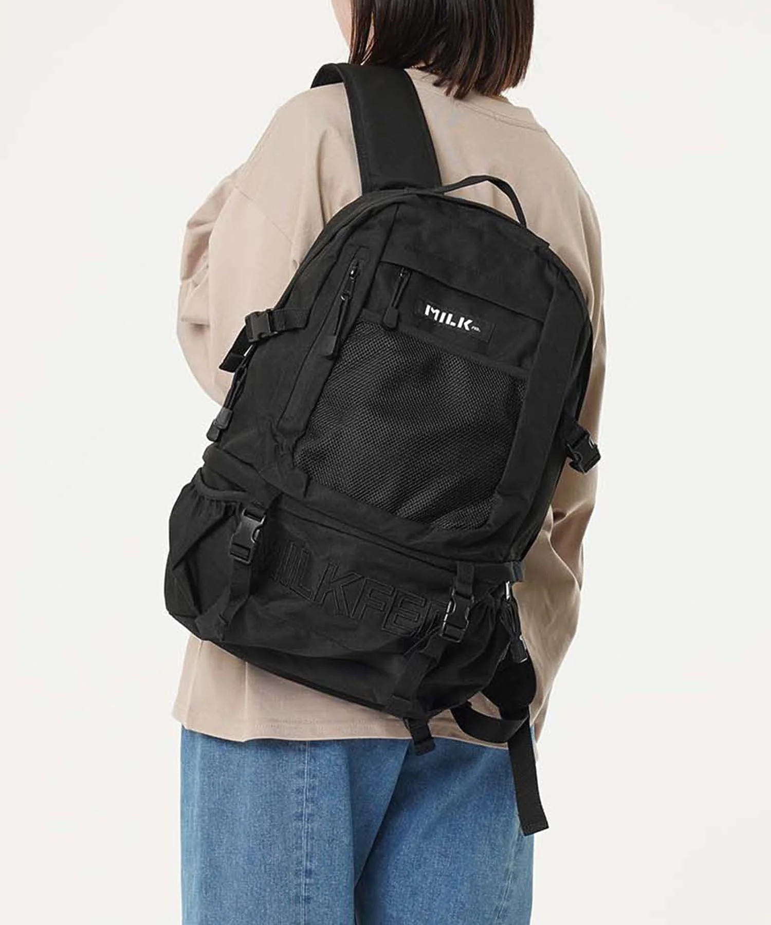 EMBROIDERY BIG BACKPACK BAR MILKFED. - Image 4