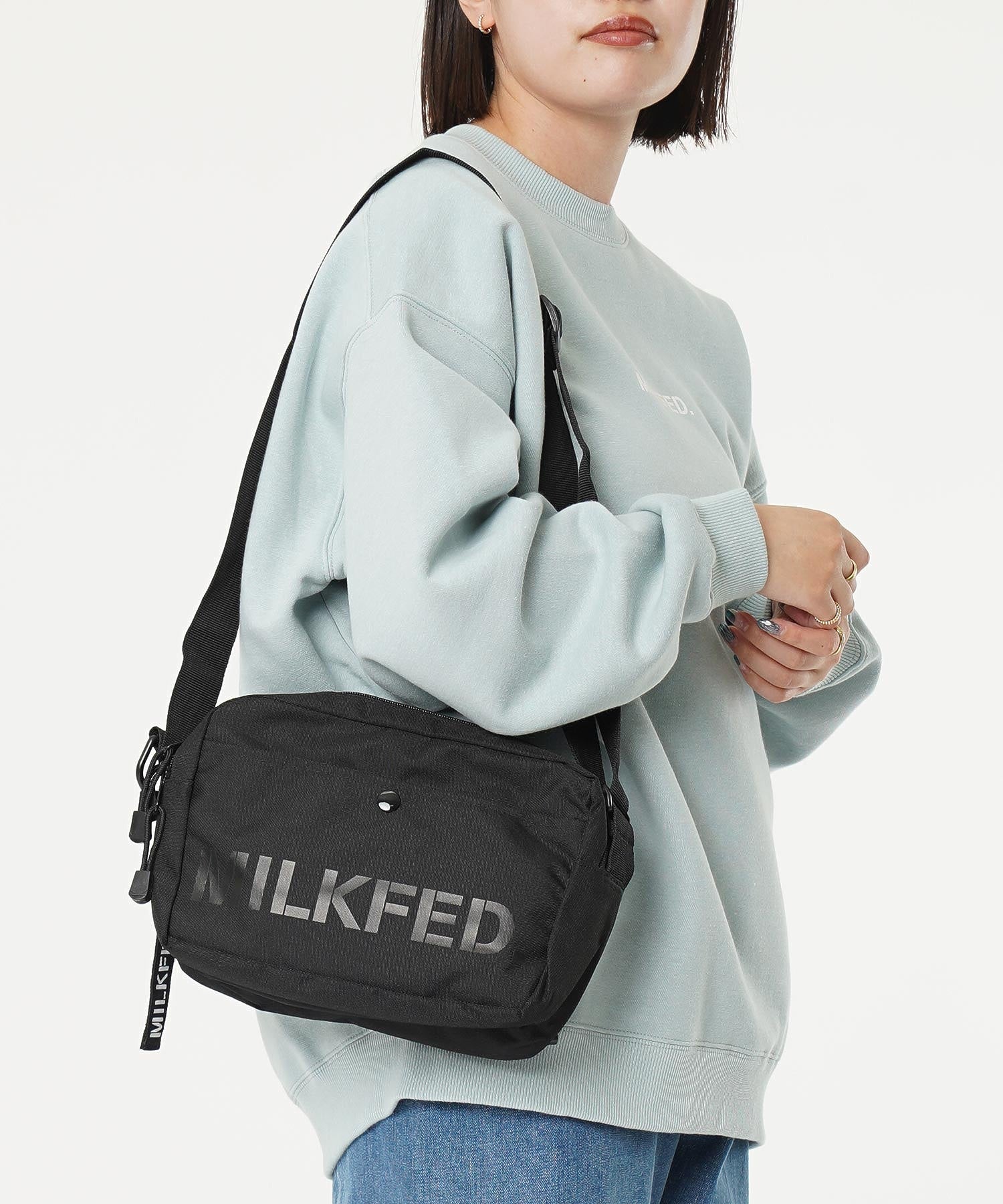 SHOULDER WIDE BAG MESH POCKET MILKFED. - Image 18