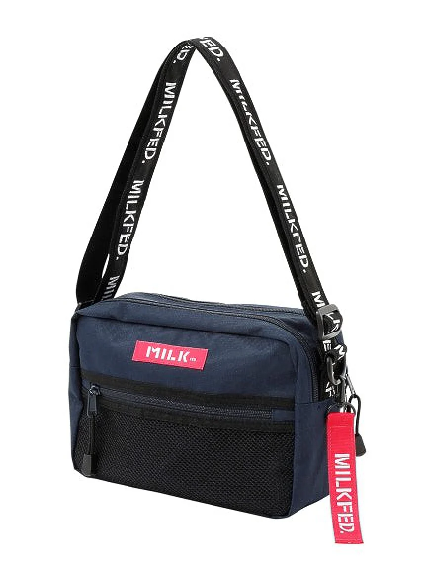 NEO LOGO TAPE SHOULDER BAG MILKFED. - Image 23