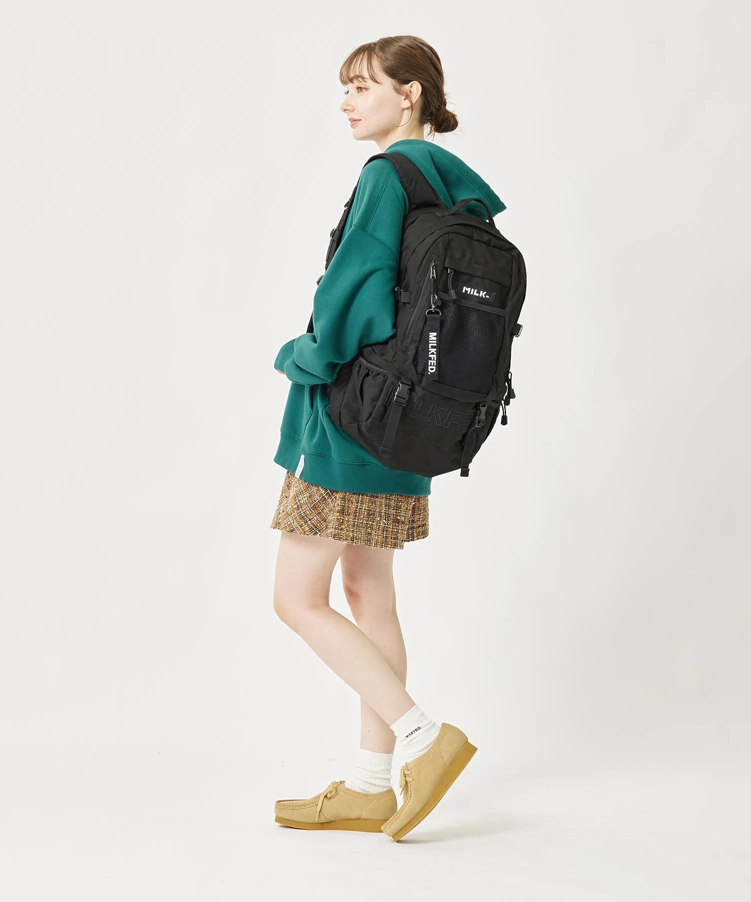 【定番】NEO EMBROIDERY BIG BACKPACK BAR MILKFED. - Image 35