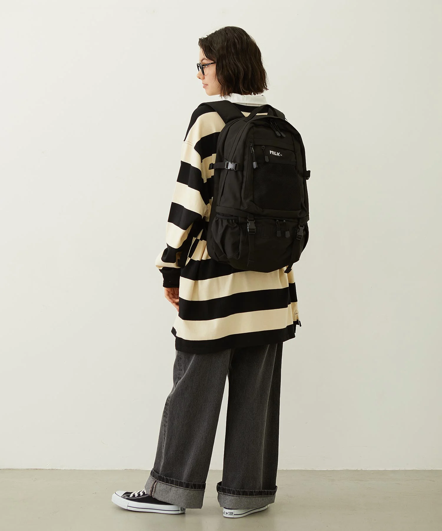 【定番】NEO EMBROIDERY BIG BACKPACK BAR MILKFED. - Image 43