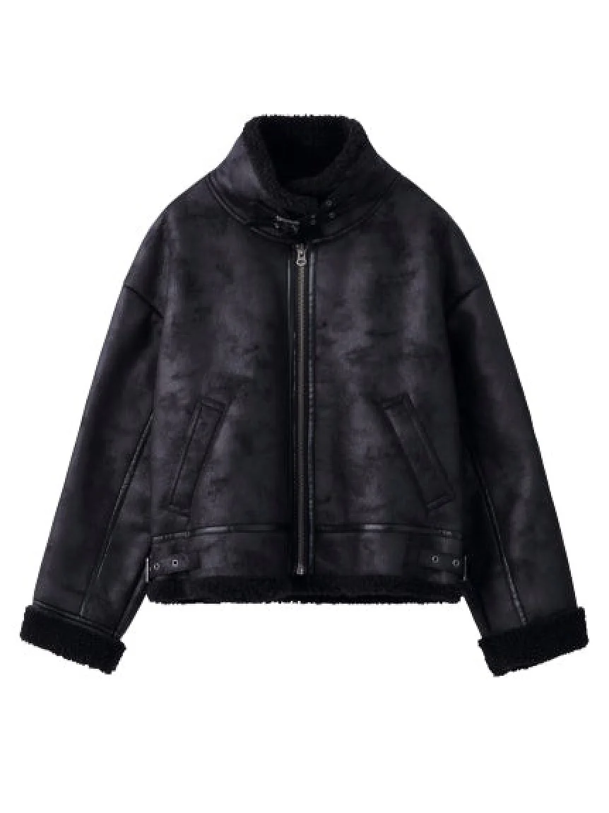 FAUX MOUTON JACKET X-girl - Image 17