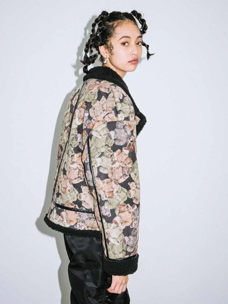FAUX MOUTON JACKET X-girl - Image 4