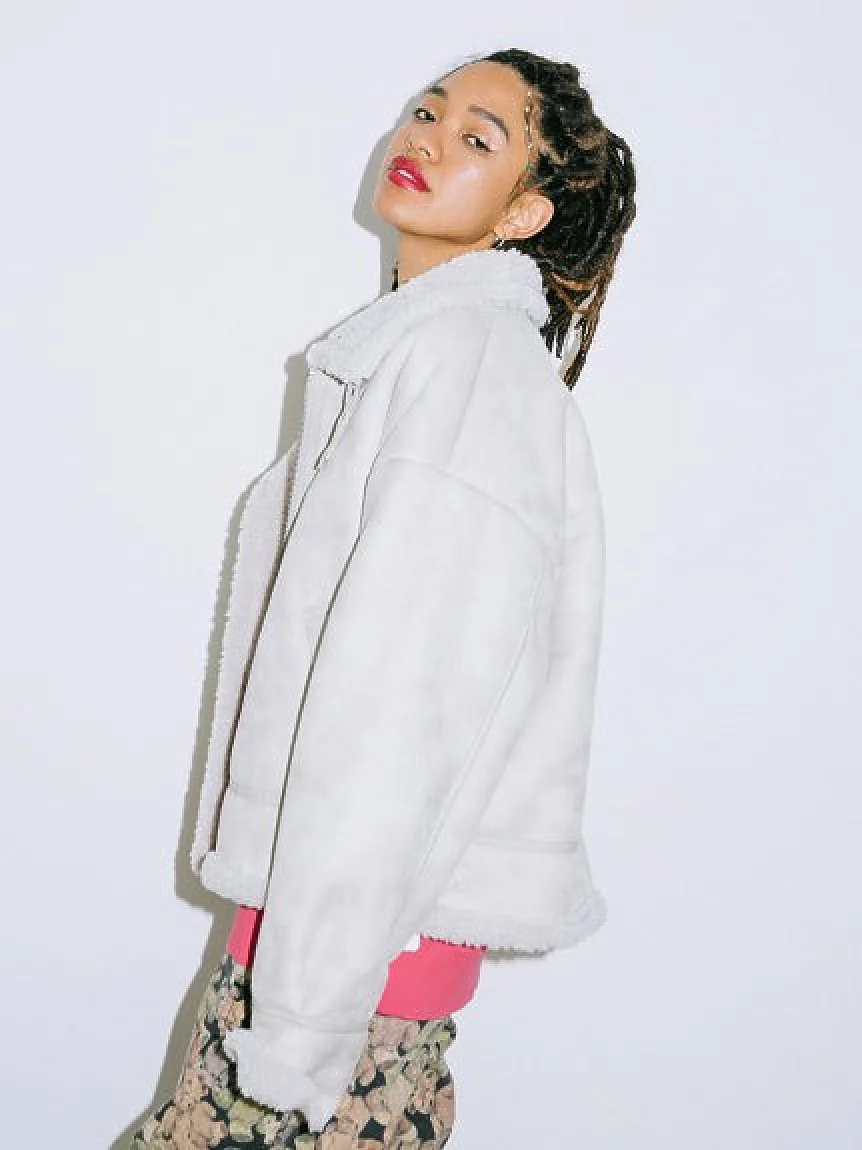 FAUX MOUTON JACKET X-girl - Image 7
