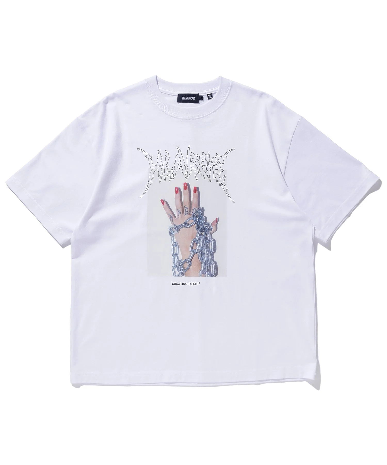 XLARGE×Crawling Death ANGEL HAND S/S TEE - Image 10