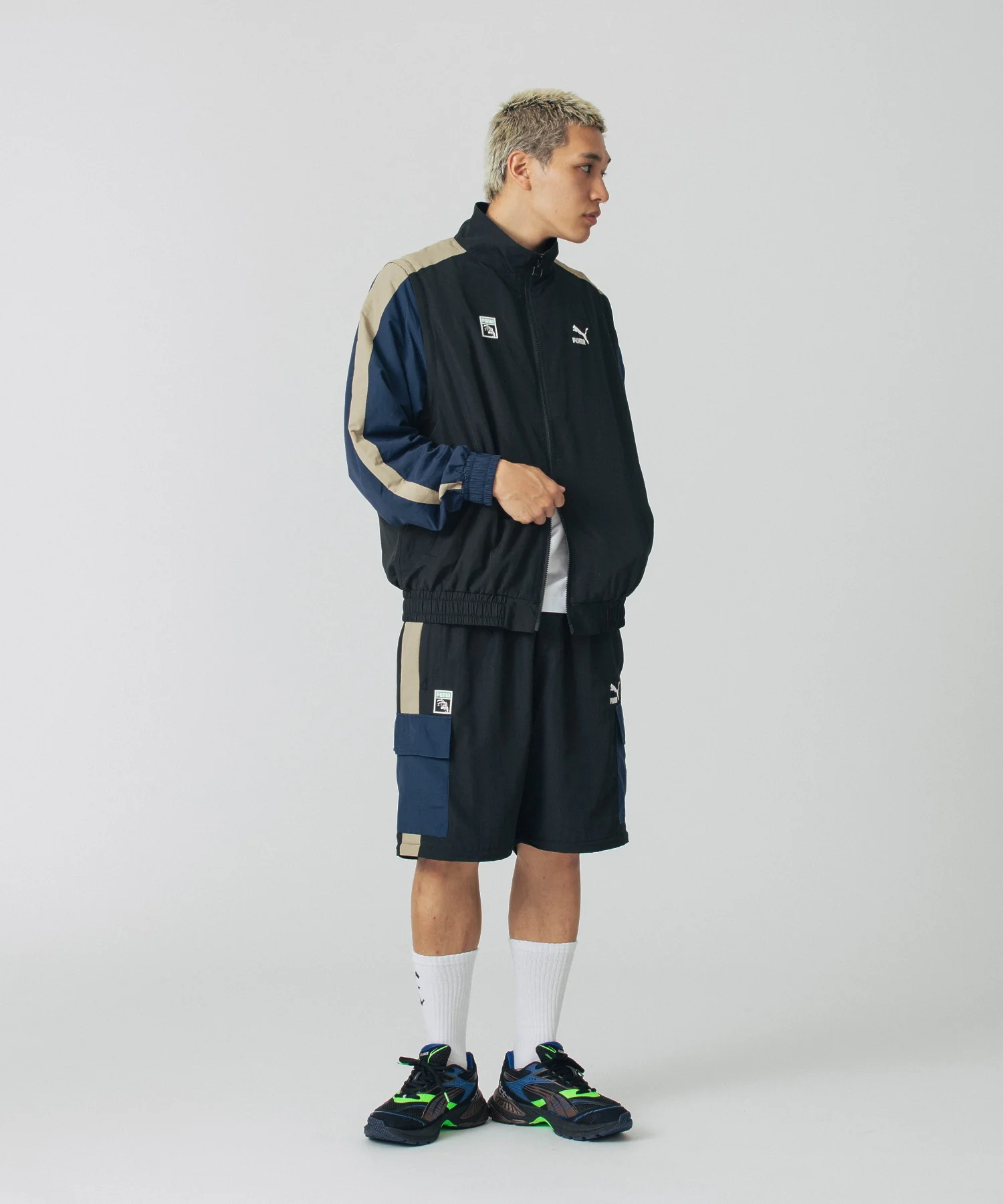 PUMA×XLARGE 2WAY NYLON TRACK PANTS - Image 14