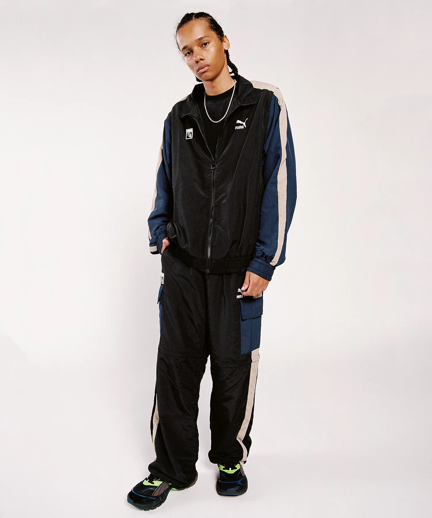 PUMA×XLARGE 2WAY NYLON TRACK PANTS - Image 17