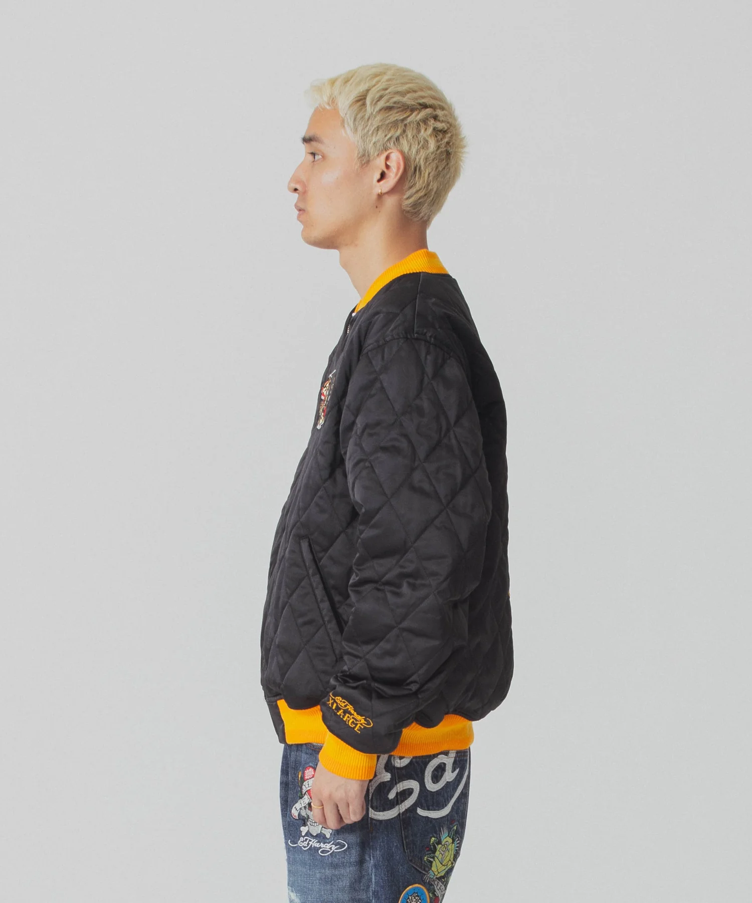XLARGE×ED HARDY REVERSIBLE SOUVENIR JACKET - Image 25
