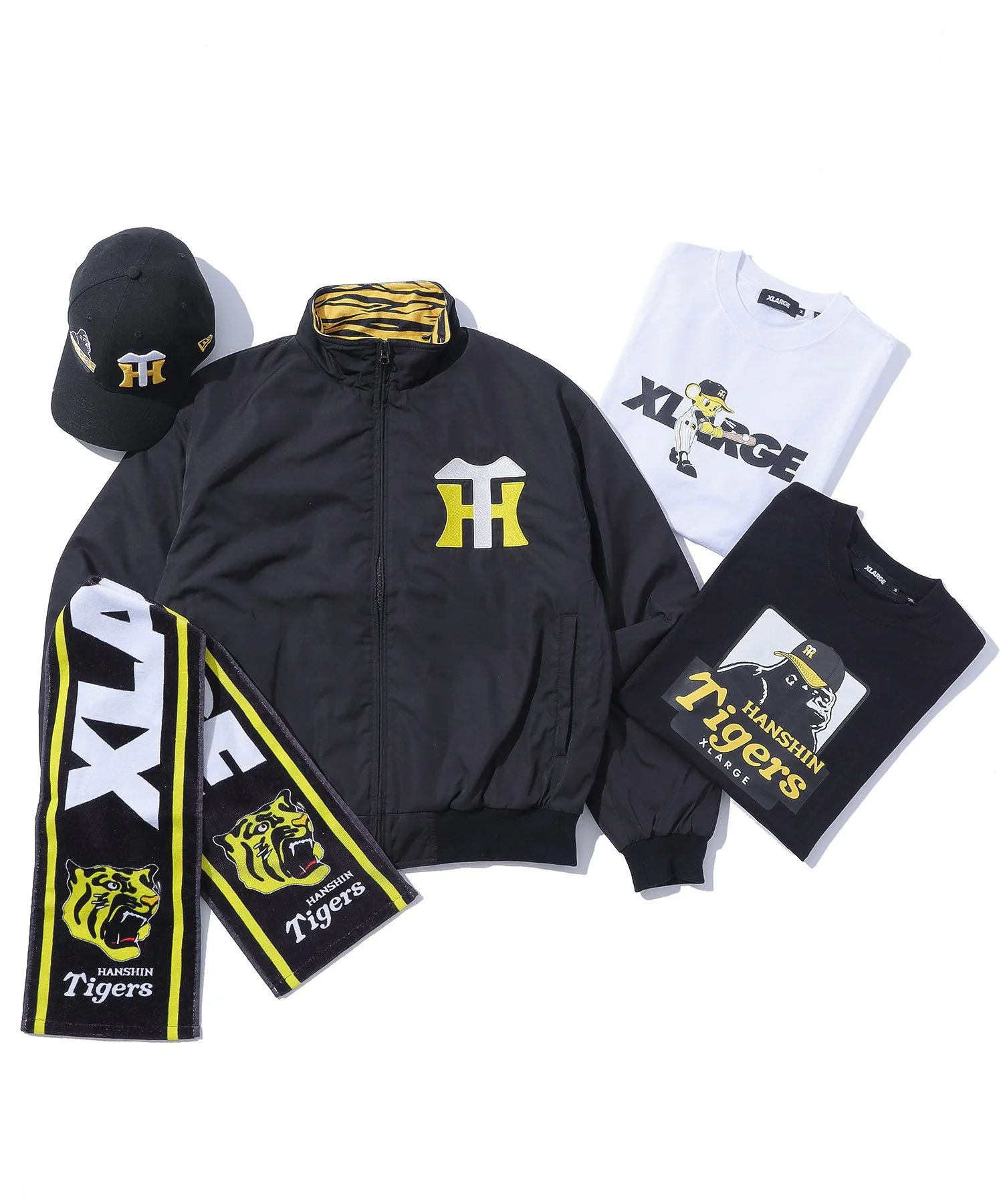 XLARGE×HANSHIN TIGERS GROUND COAT - Image 8