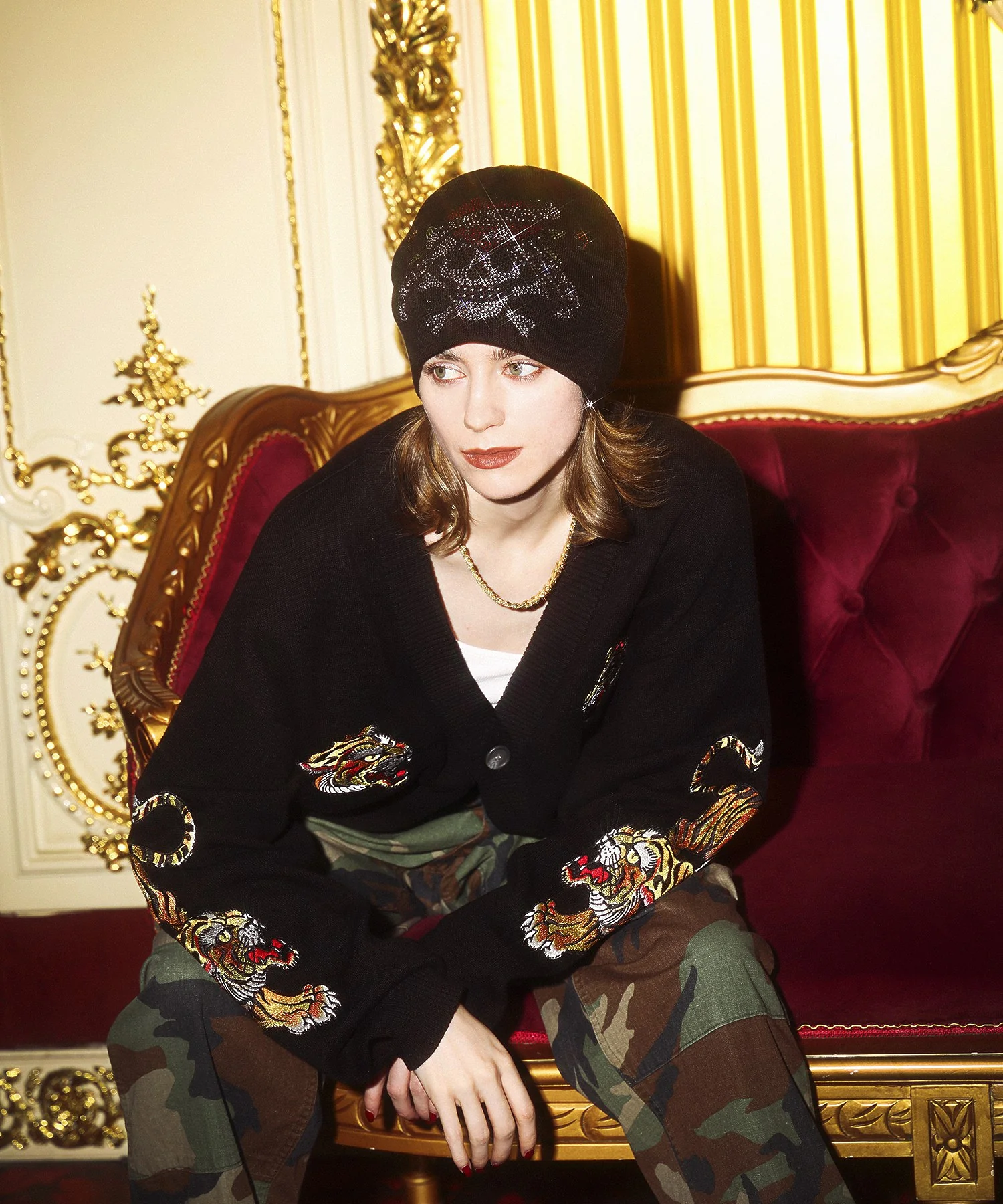 XLARGE×ED HARDY SINGLE BEANIE - Image 6