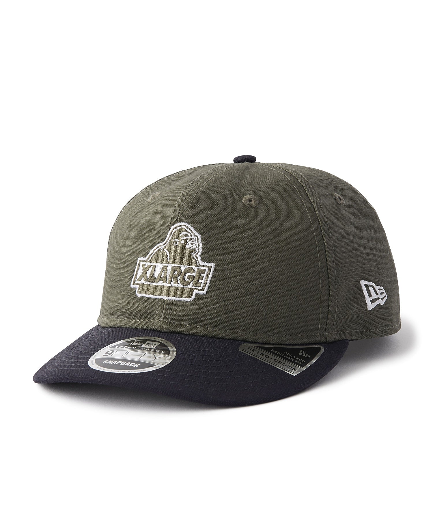 XLARGE×NEW ERA OLD OG RETRO CROWN SNAPBACK CAP