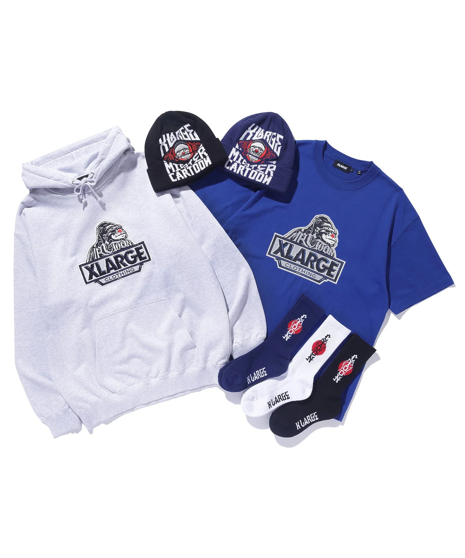 XLARGE×Mister Cartoon CUFF BEANIE - Image 7