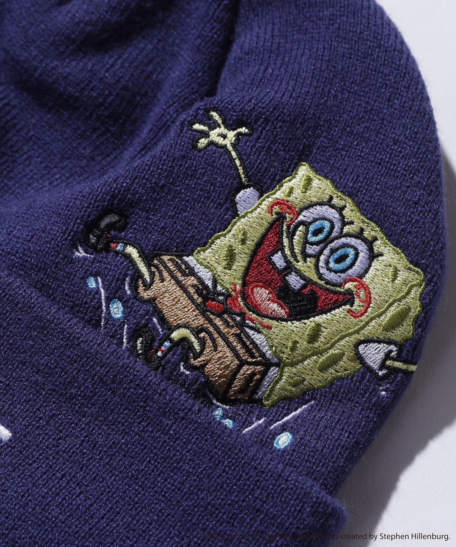 XLARGE×SpongeBob CUFF BEANIE - Image 5