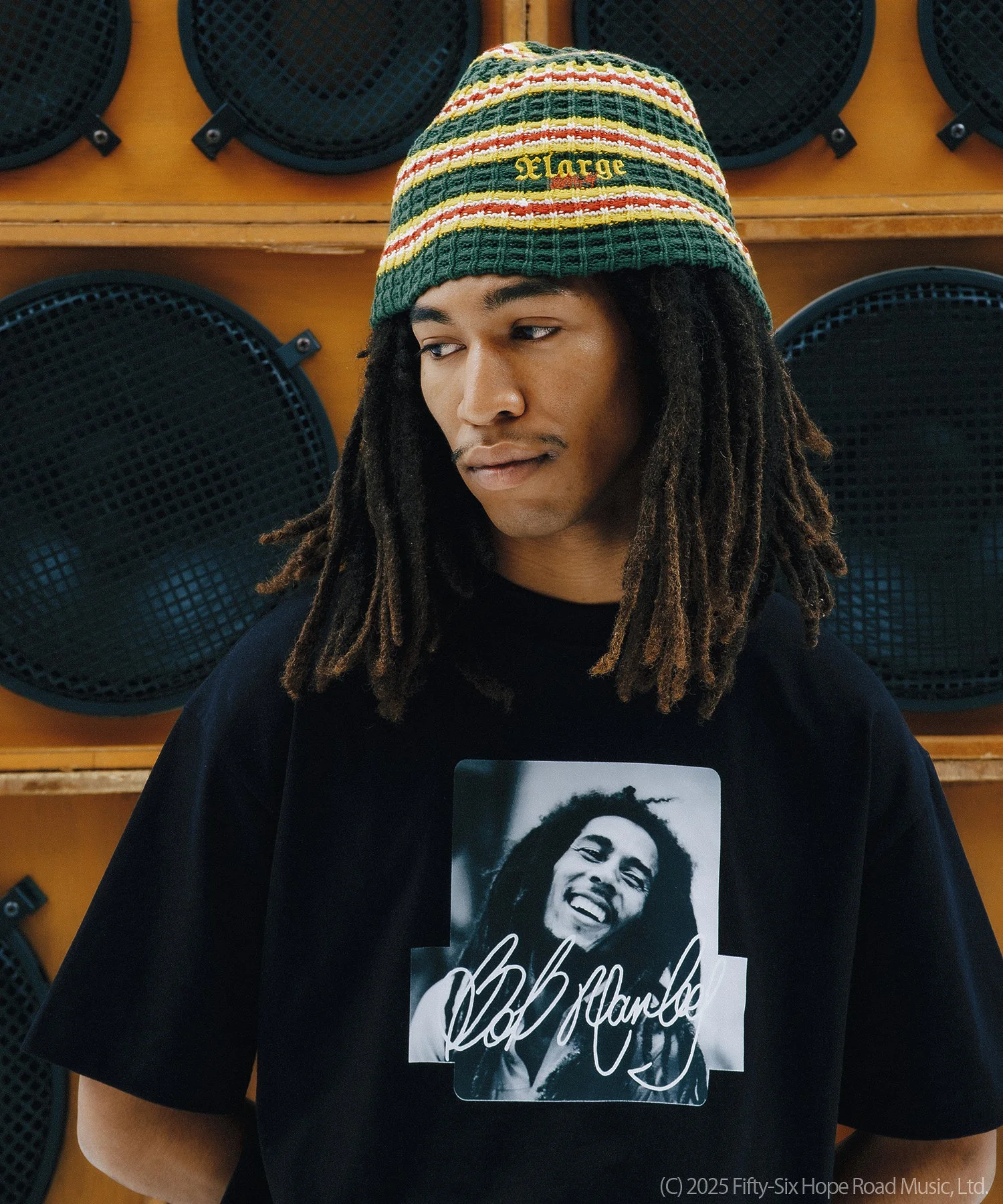 XLARGE×BOB MARLEY BOX LOGO S/S TEE - Image 14