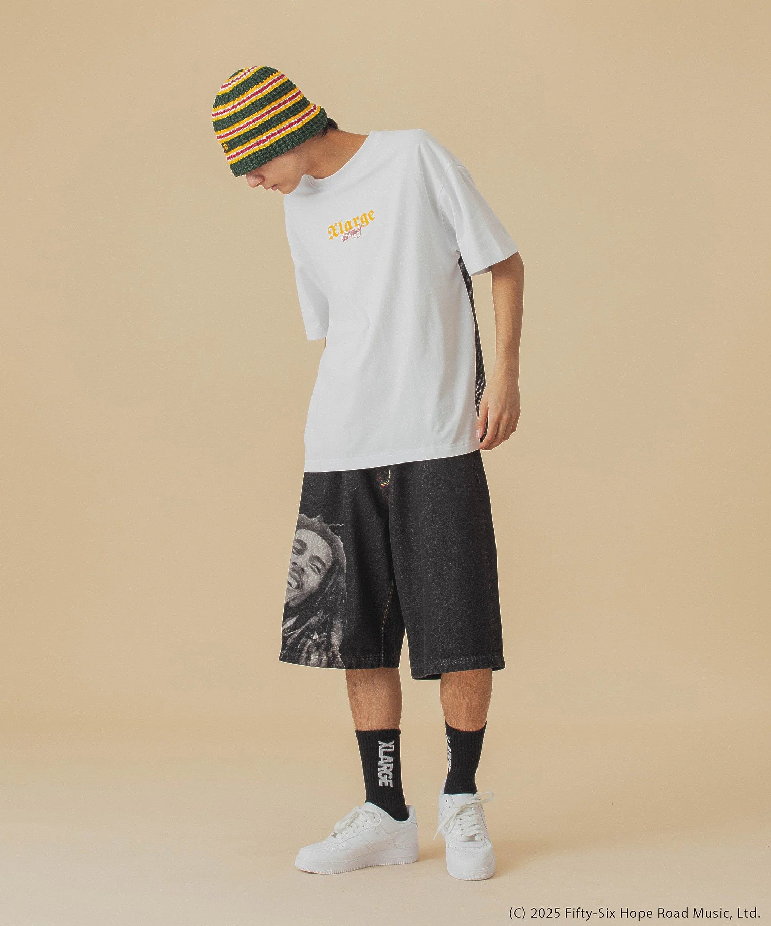 XLARGE×BOB MARLEY PHOTO S/S TEE - Image 6