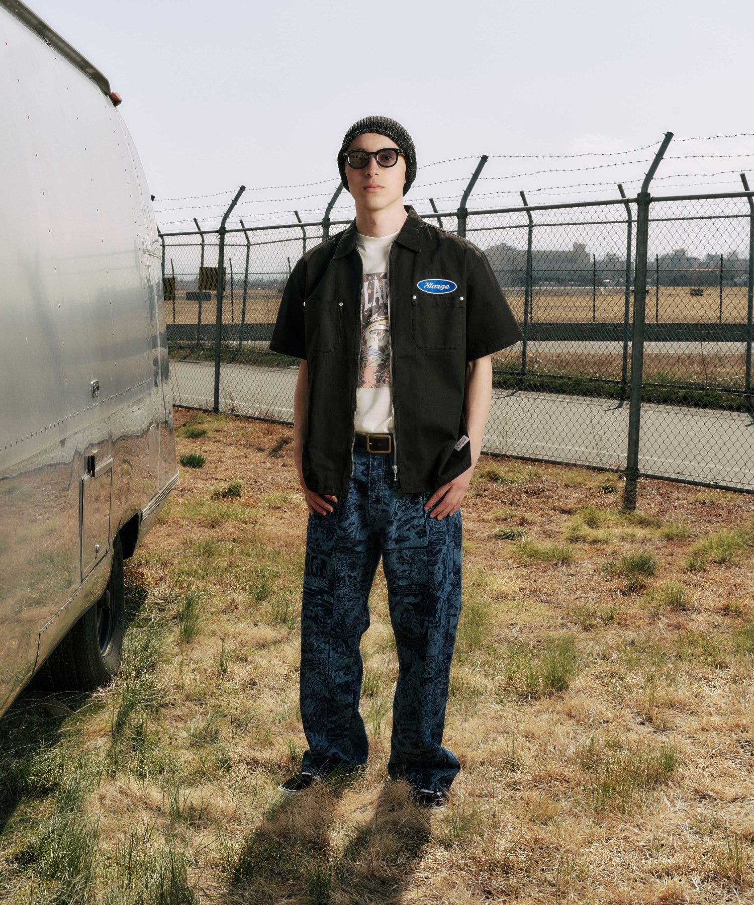ZIP UP S/S WORK SHIRT - Image 15