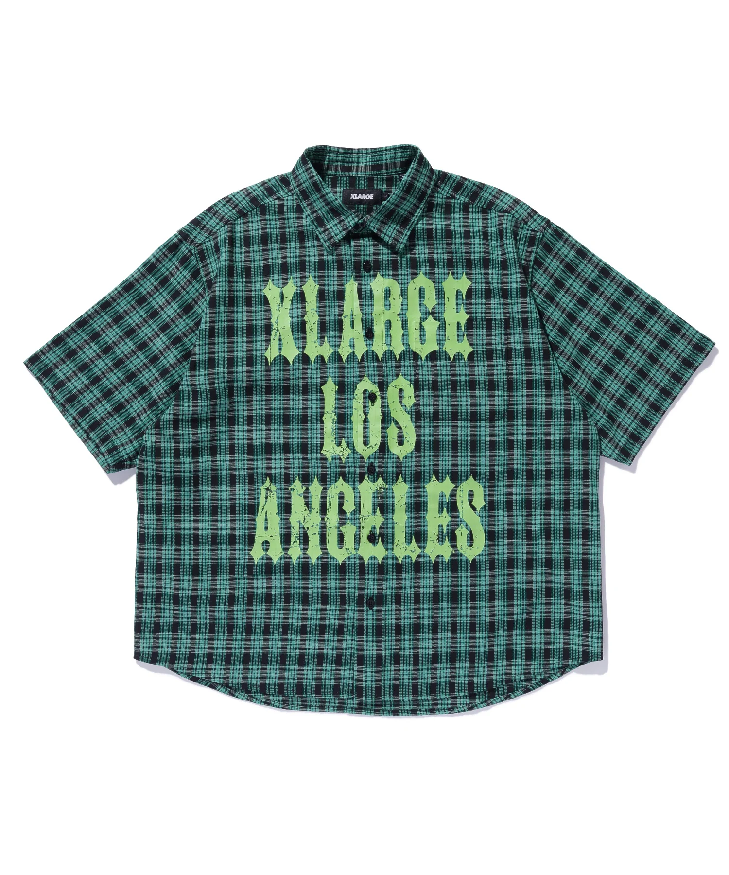 PRINTED PLAID S/S SHIRT - Image 2