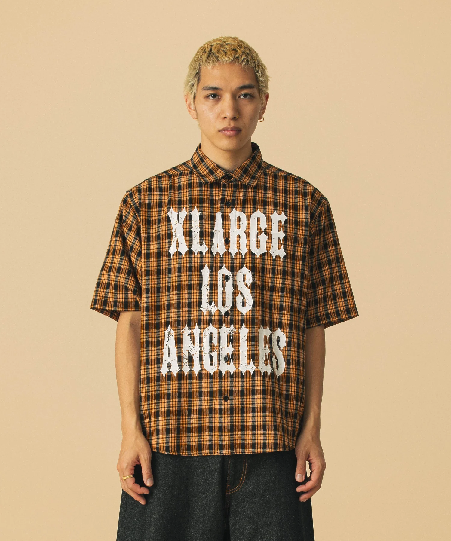 PRINTED PLAID S/S SHIRT - Image 9
