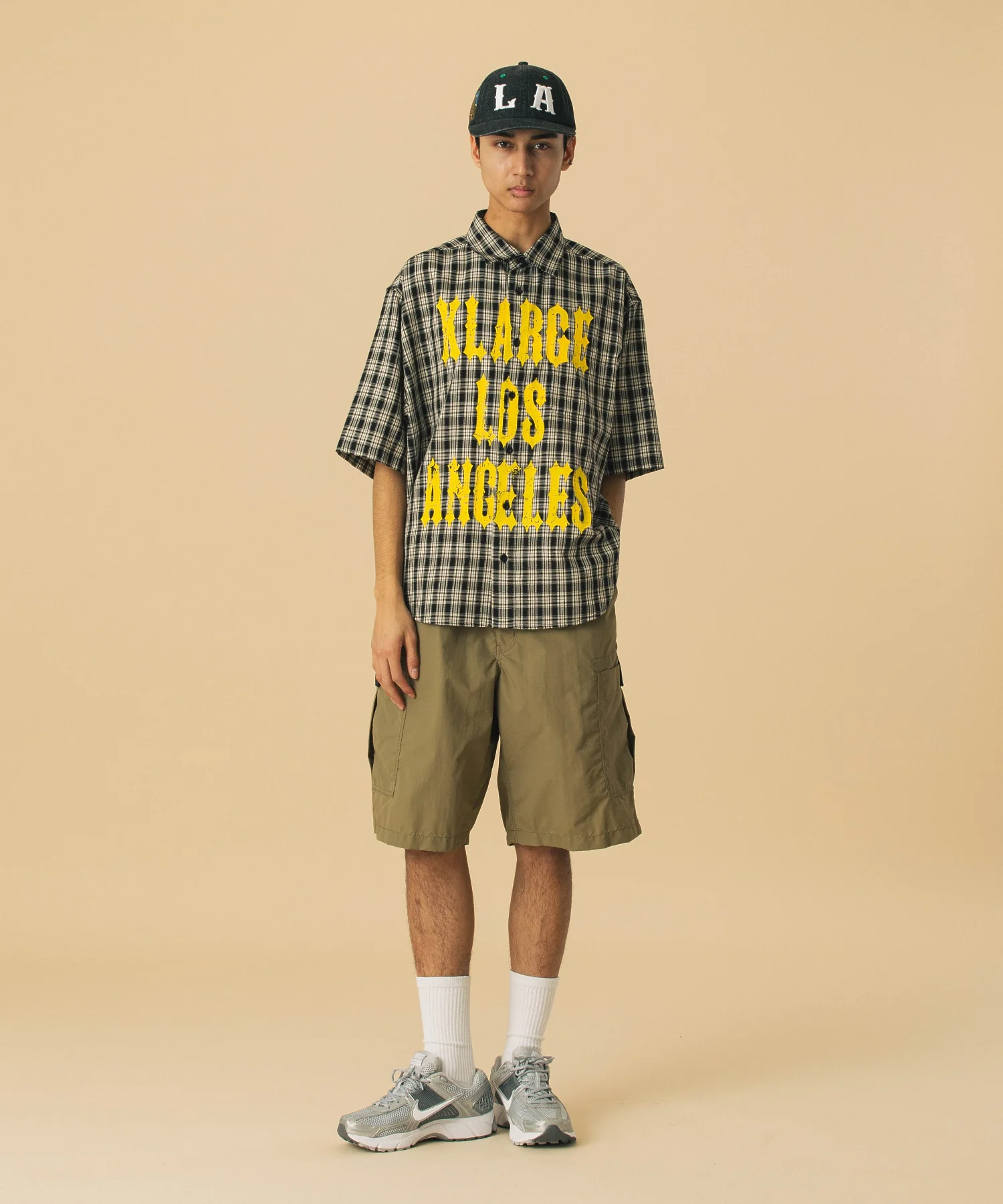 NYLON CARGO SHORT PANTS - Image 8