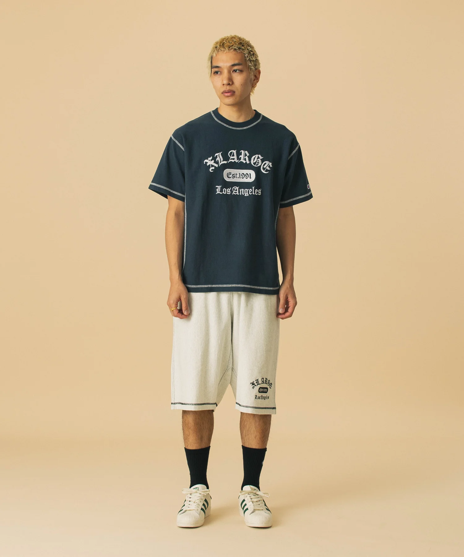 XLARGE×Champion REVERSE WEAVE  STICHED SHORT PANTS - Image 8