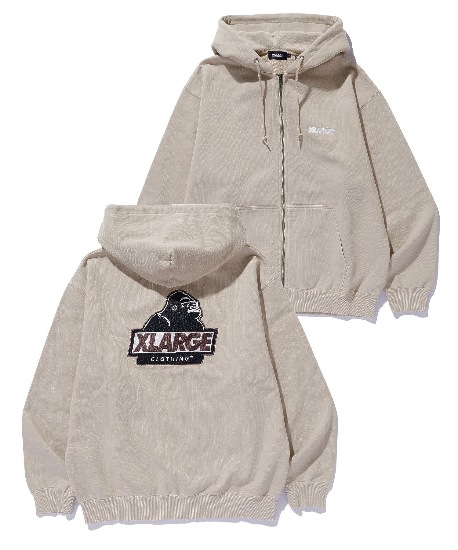 SLANTED OG ZIP HOODED SWEATSHIRT - Image 4