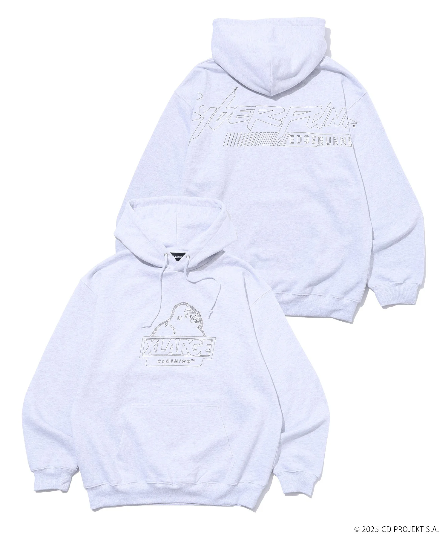XLARGE×CYBERPUNK: EDGERUNNERS HOODED SWEATSHIRT - Image 15