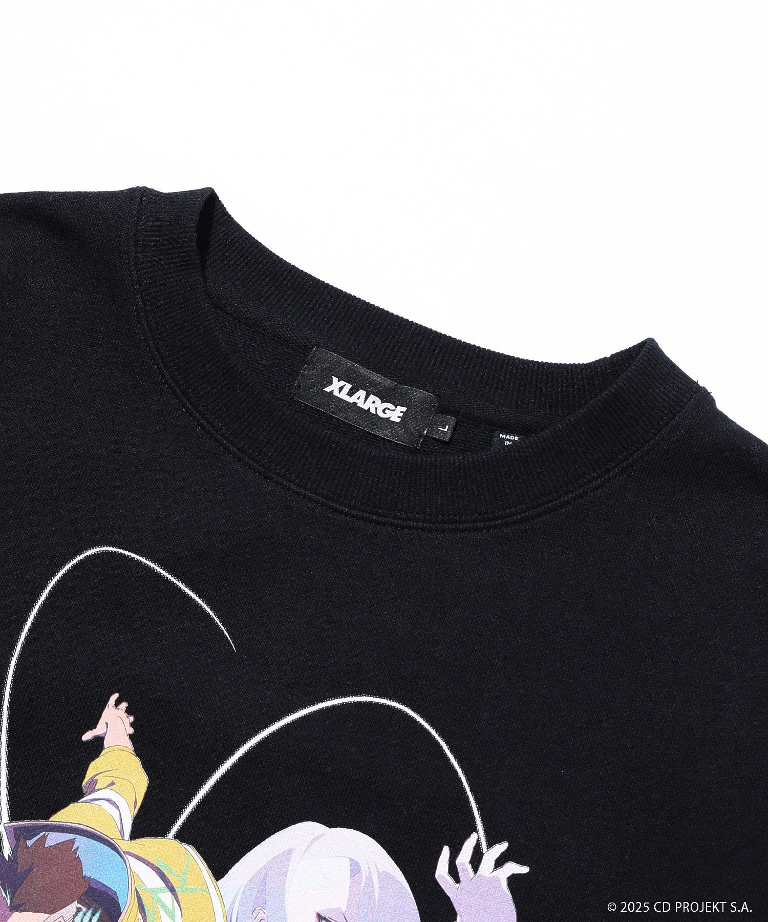 XLARGE×CYBERPUNK: EDGERUNNERS CREWNECK SWEATSHIRT - Image 7