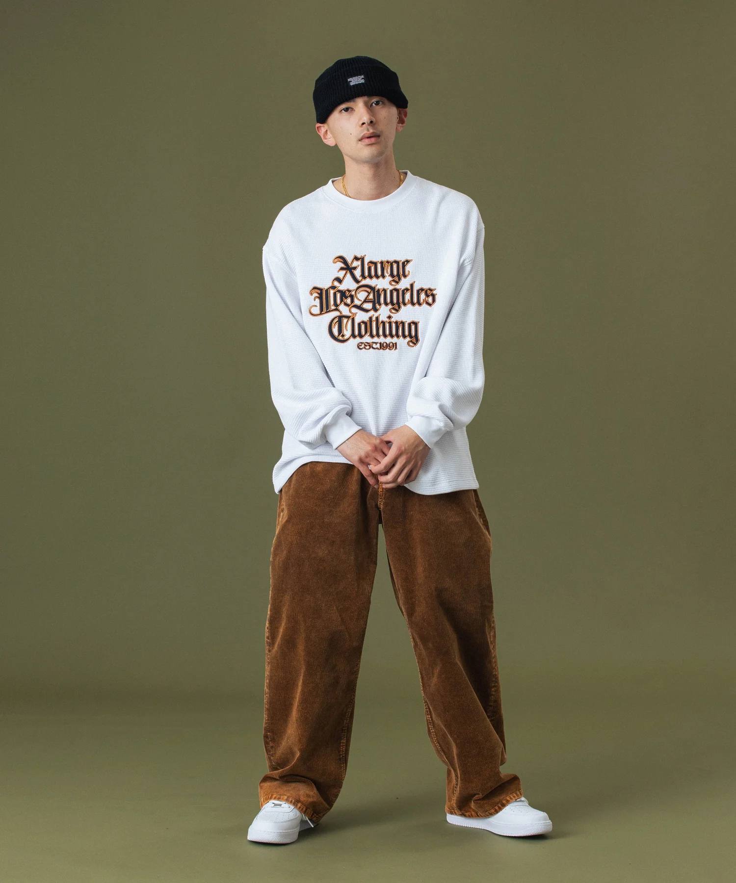 CORDUROY BAGGY PANTS - Image 8