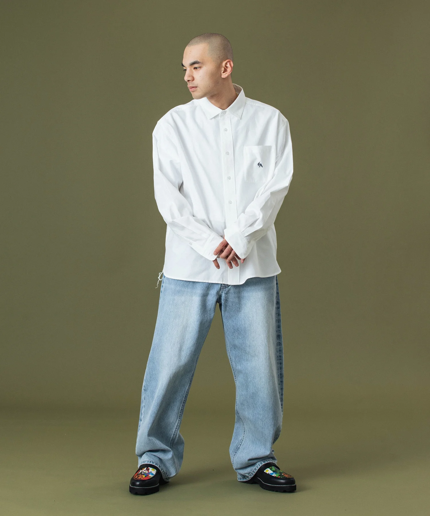 OLD ENGLISH DENIM PANTS - Image 10