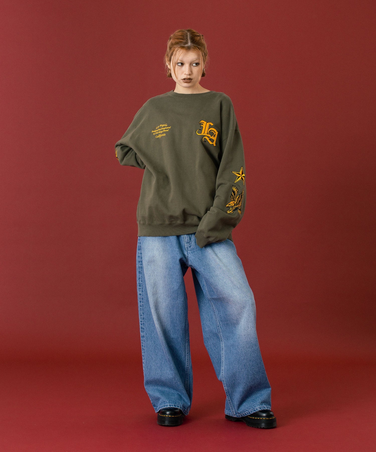 VARSITY CREWNECK SWEATSHIRT - Image 7