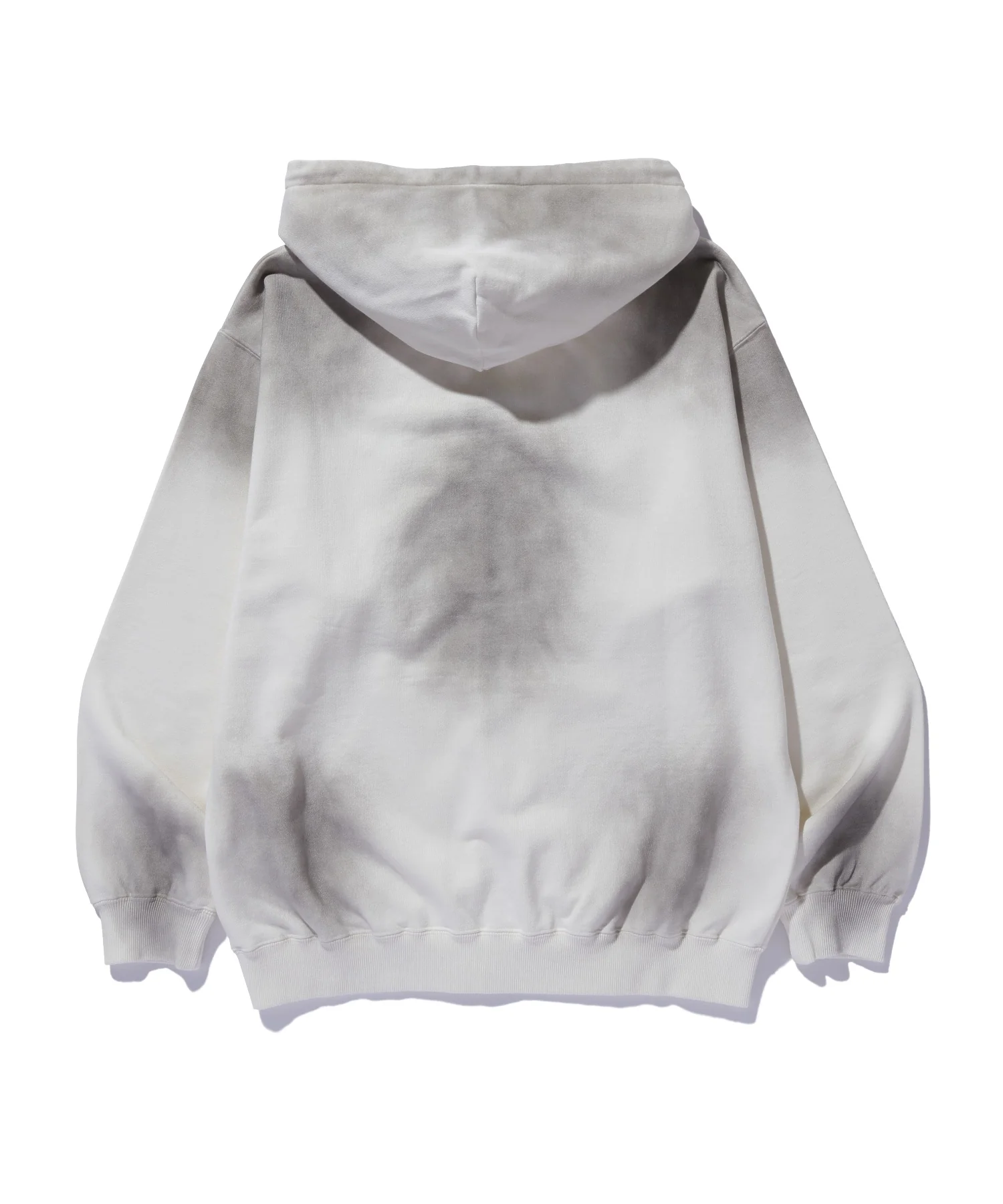 SPRAY DYED ZIP UP HOODED SWEATSHIRT - Image 18