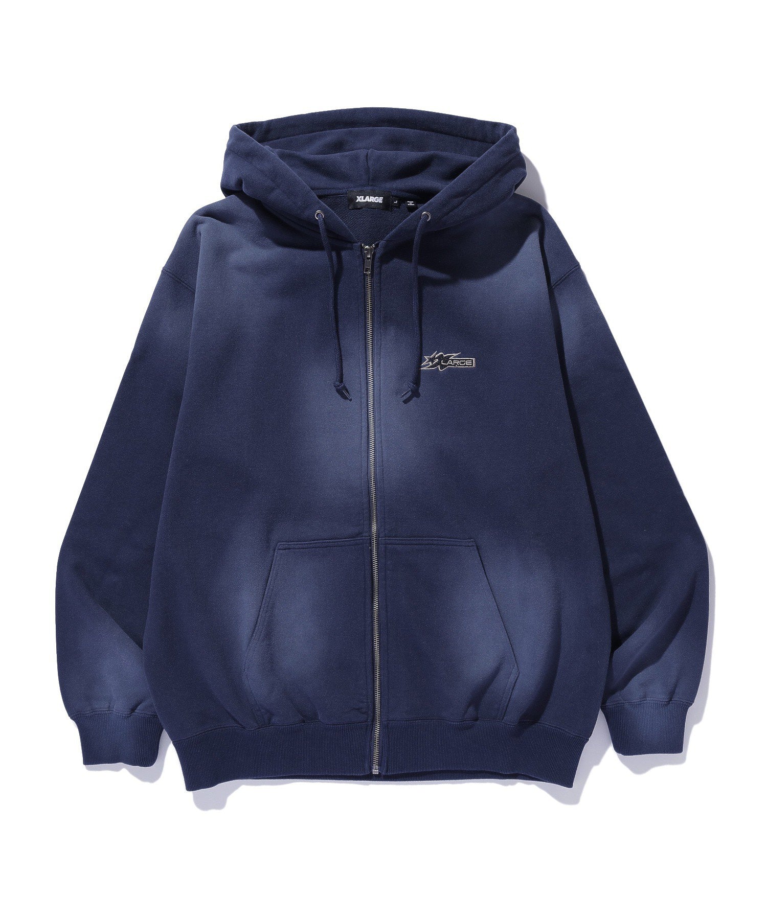 SPRAY DYED ZIP UP HOODED SWEATSHIRT - Image 25