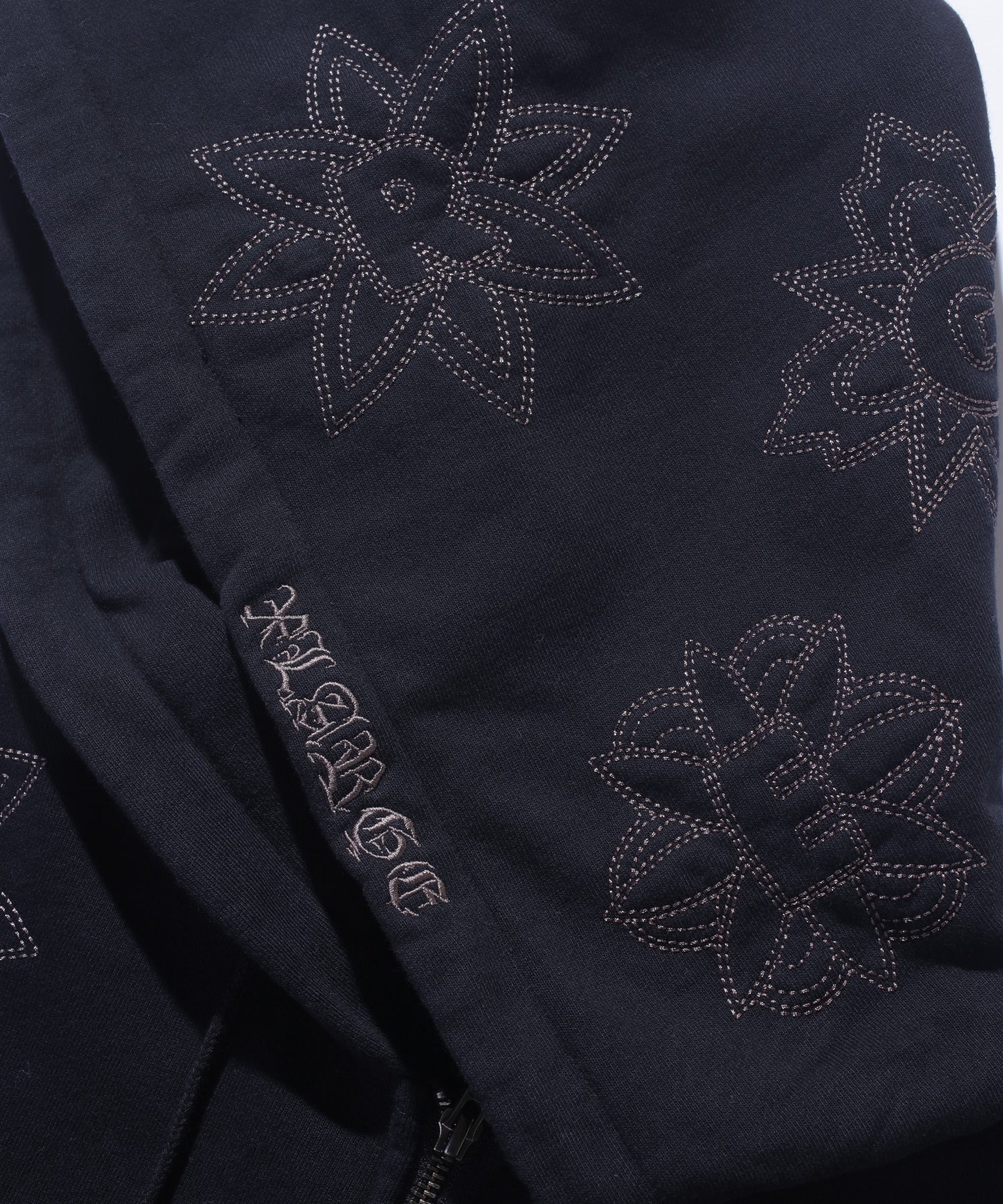 ALLOVER EMBROIDERY ZIP UP HOODED SWEATSHIRT - Image 17