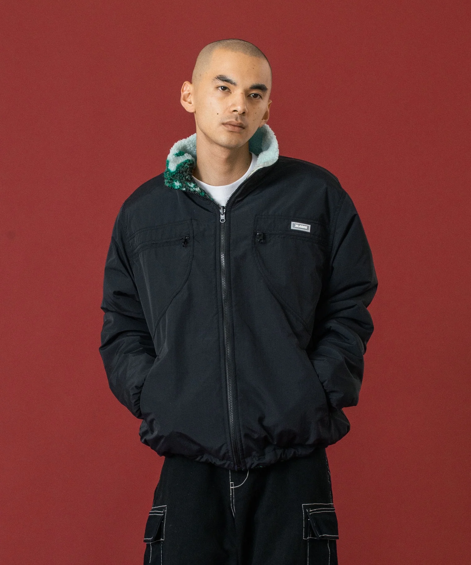 REVERSIBLE NYLON JACKET - Image 5