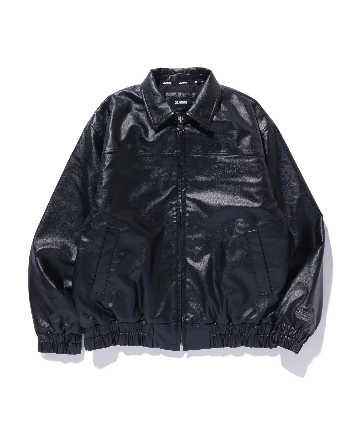 XLARGE×DexFilmz FAUX LEATHER JACKET - Image 7