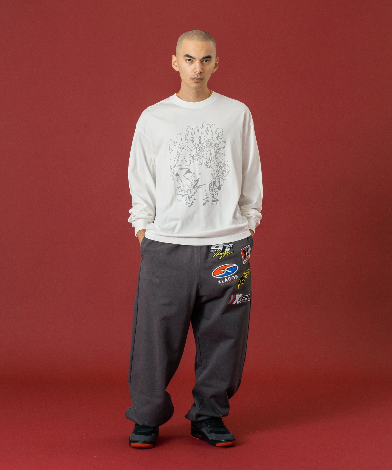 MULTI LOGO SWEAT PANTS - Image 12