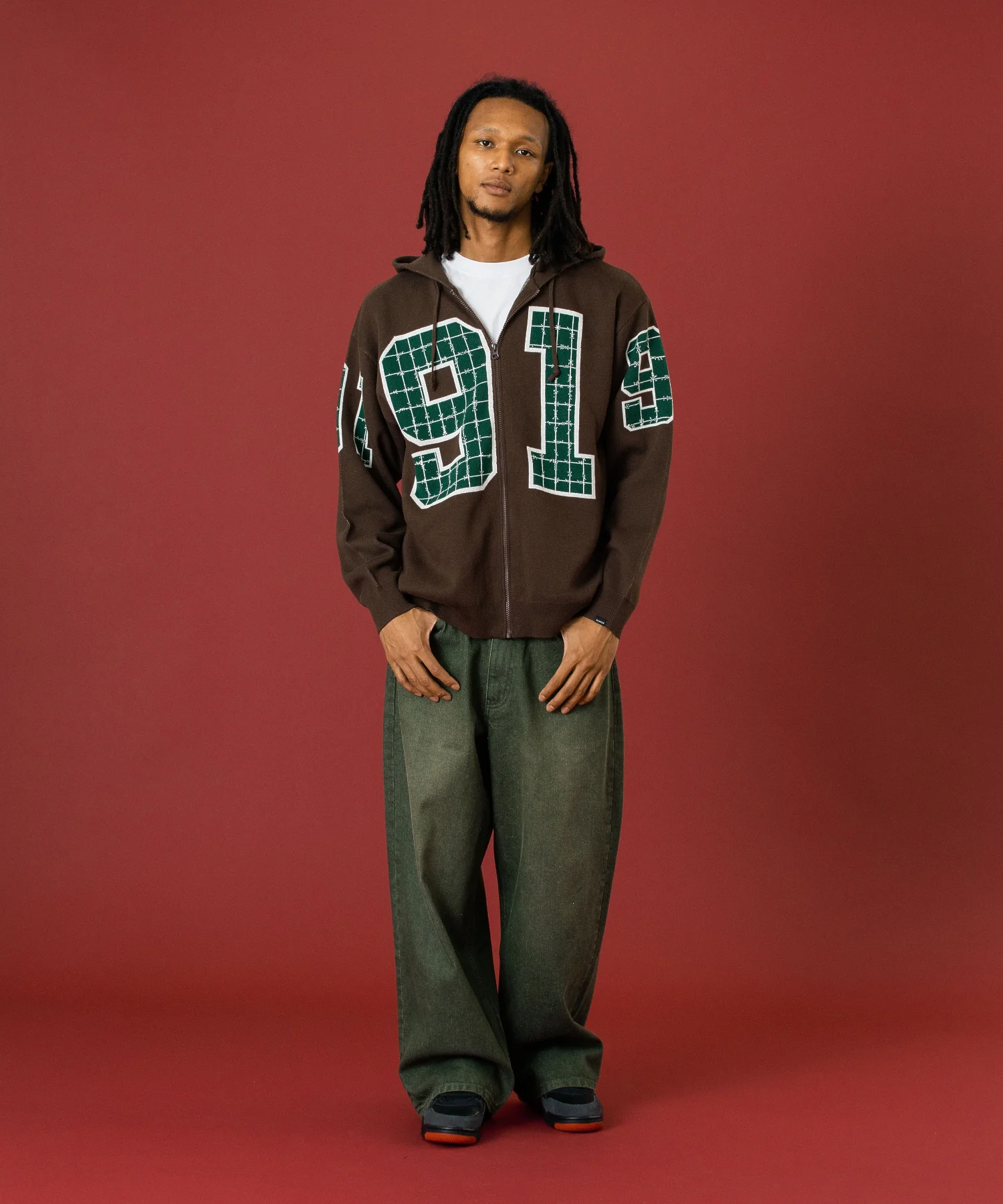 WASHED BAGGY DENIM PANTS - Image 20