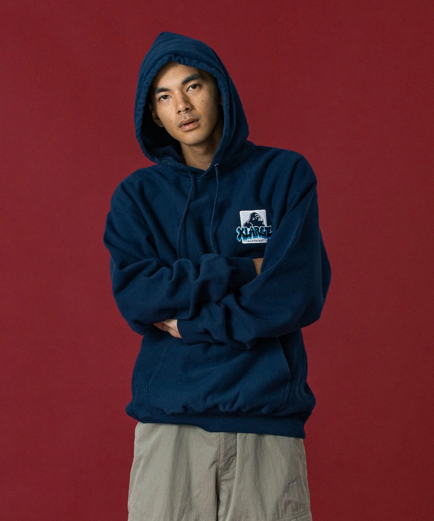 GRAFFITI PULLOVER HOODED SWEATSHIRT - Image 4
