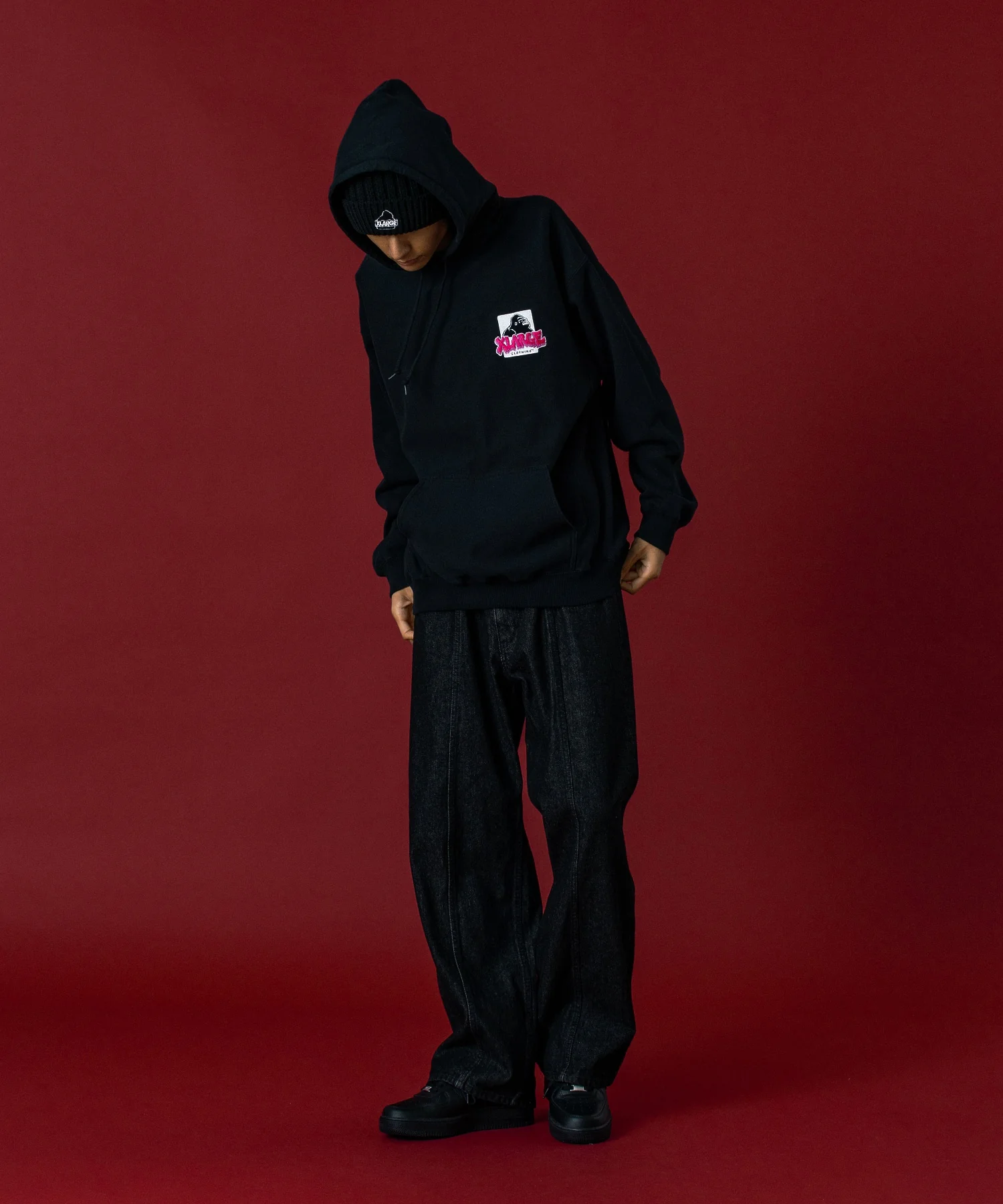 GRAFFITI PULLOVER HOODED SWEATSHIRT - Image 9