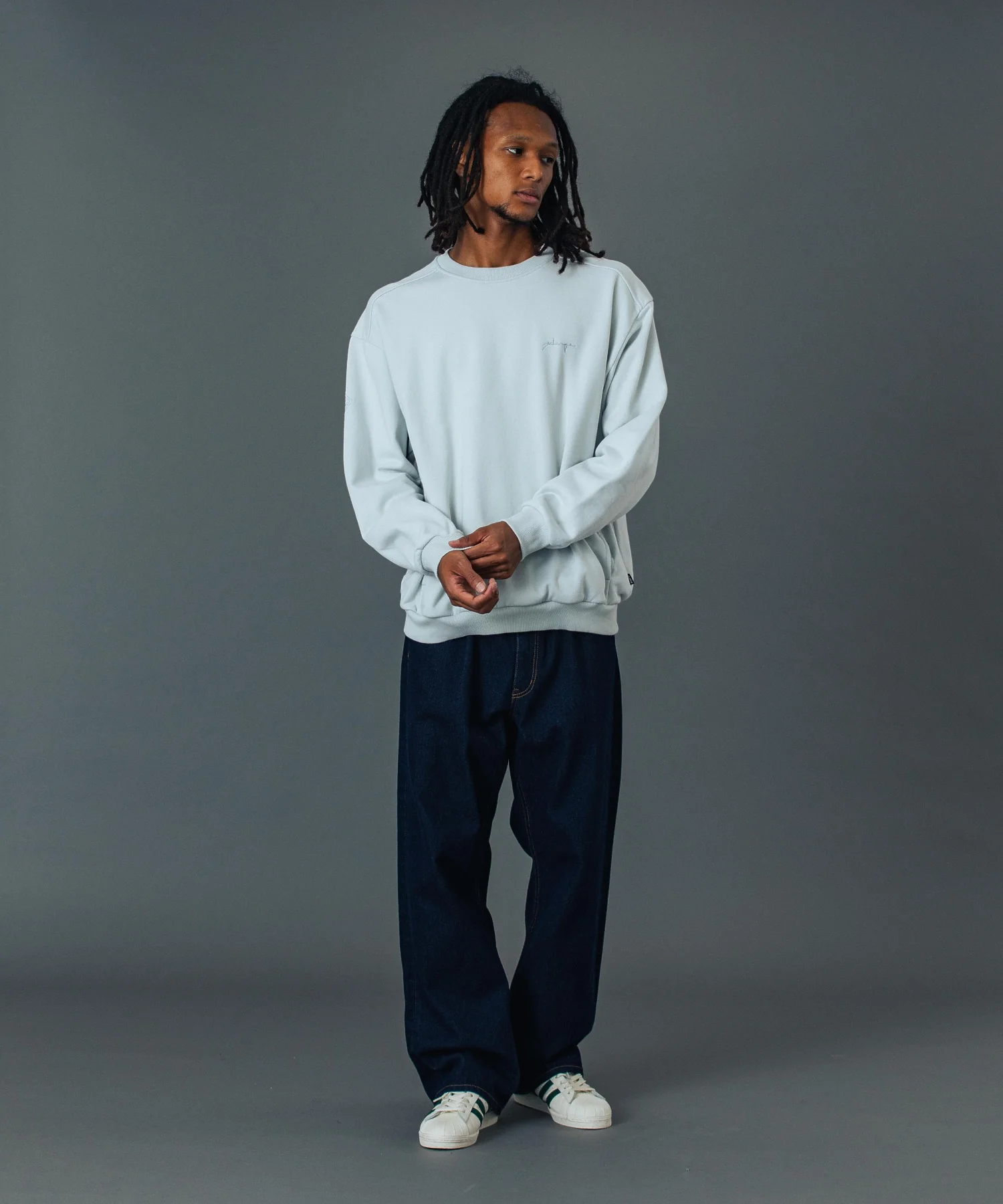 PANELED CREWNECK SWEATSHIRT - Image 11