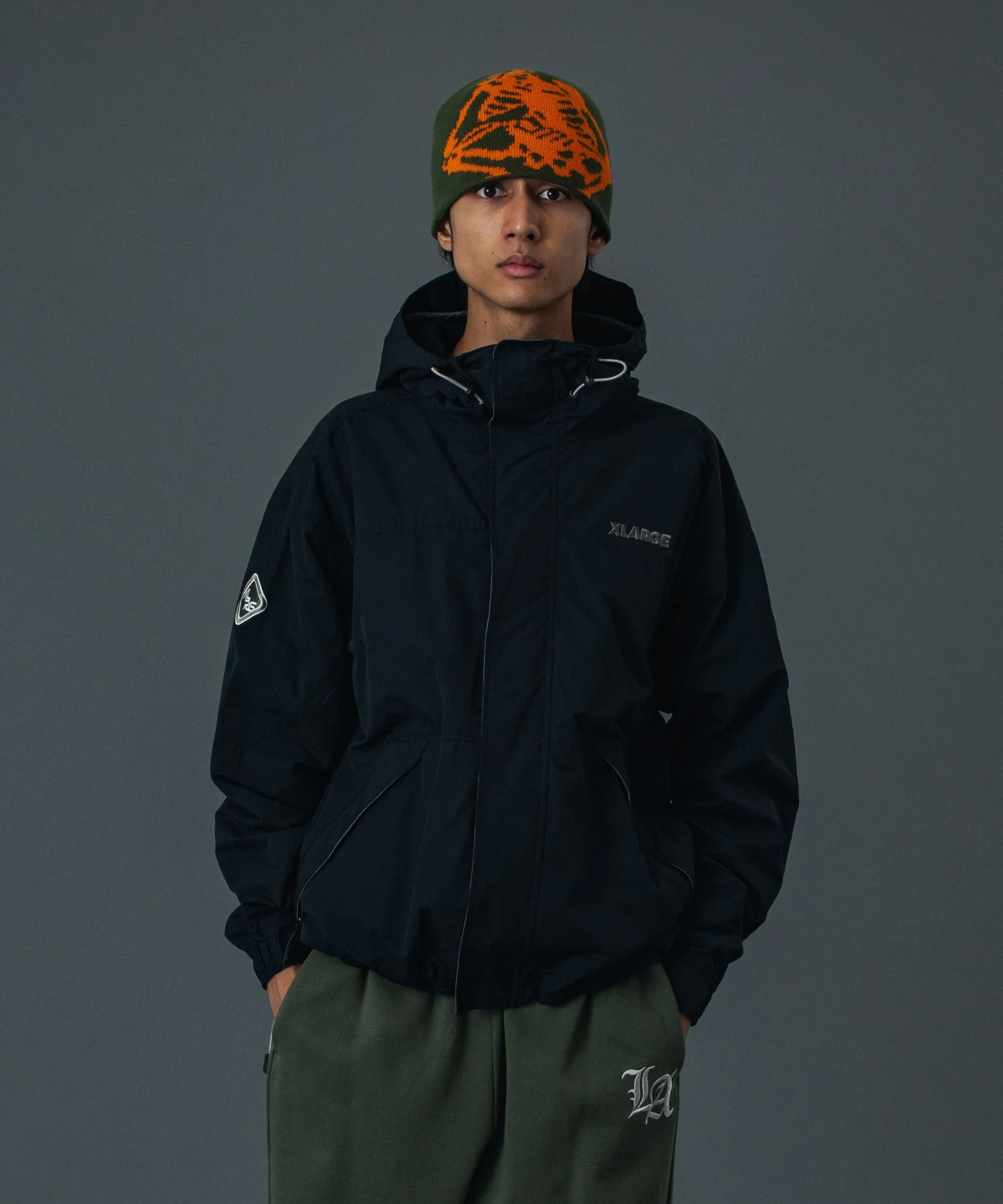 NYLON HOODED JACKET - Image 4
