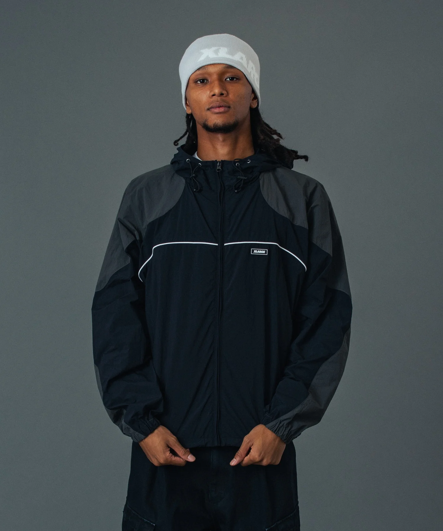PIPING HOODED JACKET - Image 4