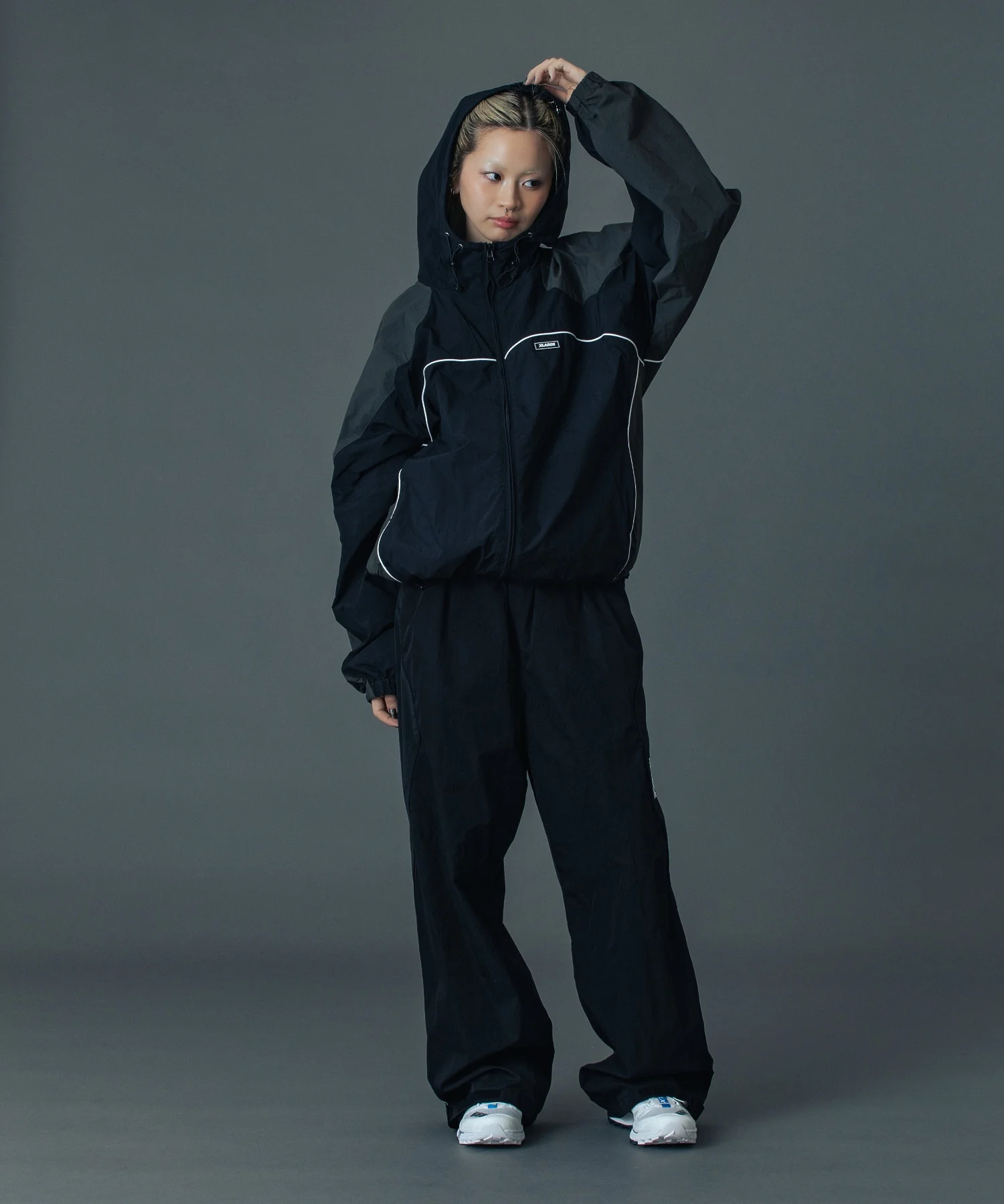 PIPING HOODED JACKET - Image 9