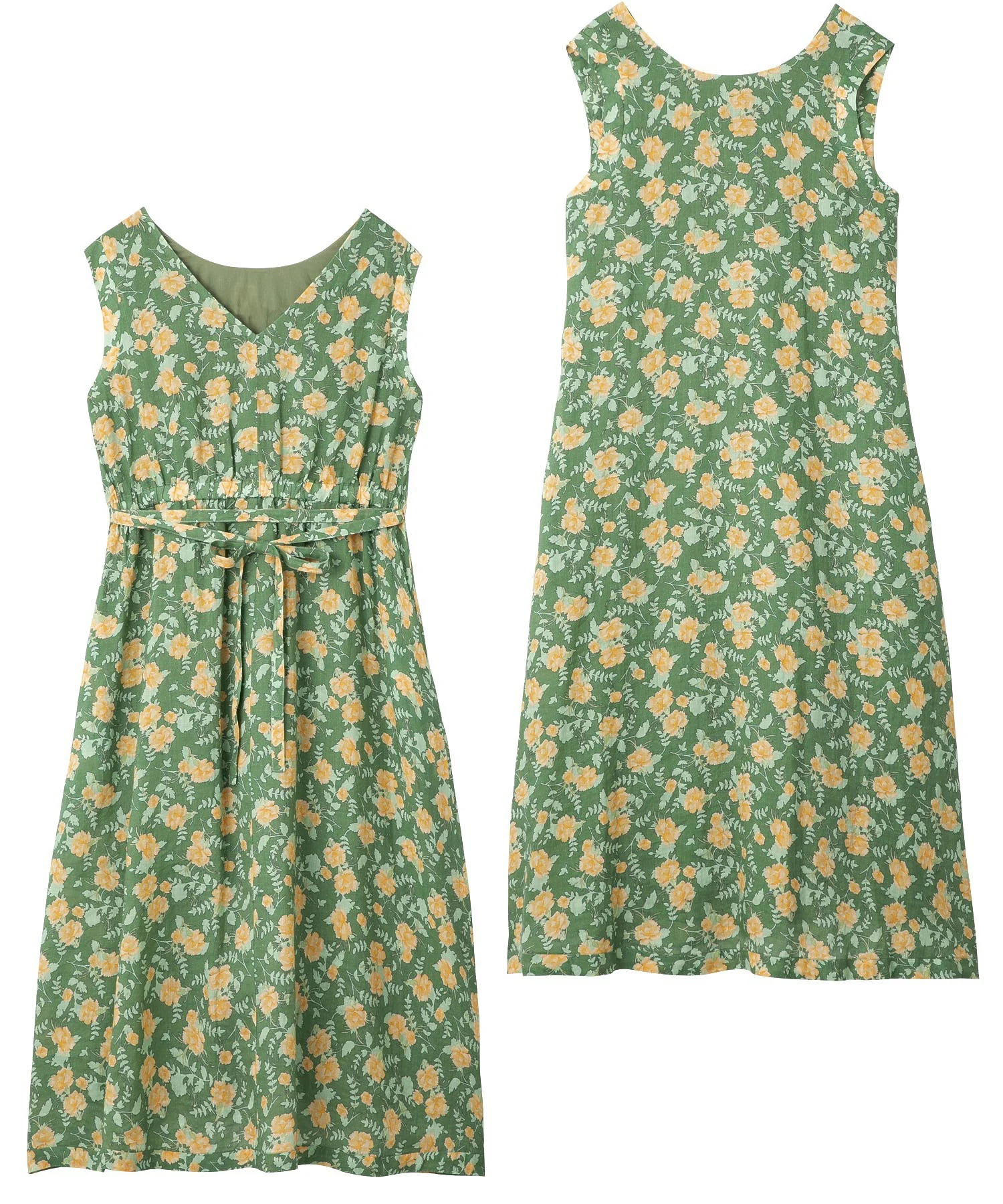 RETRO FLORAL 2WAY DRESS MILKFED. - Image 15