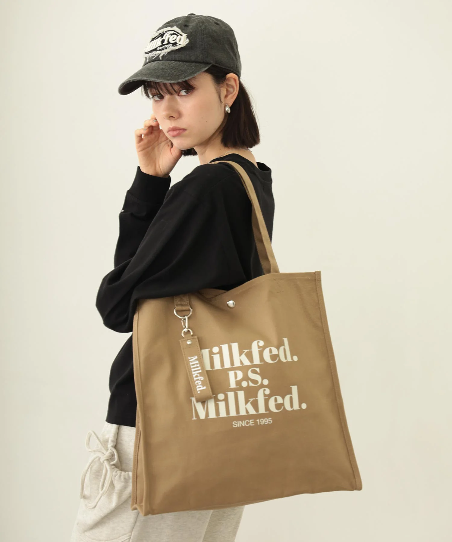 DIDONE LOGO BIG TOTE MILKFED. - Image 36