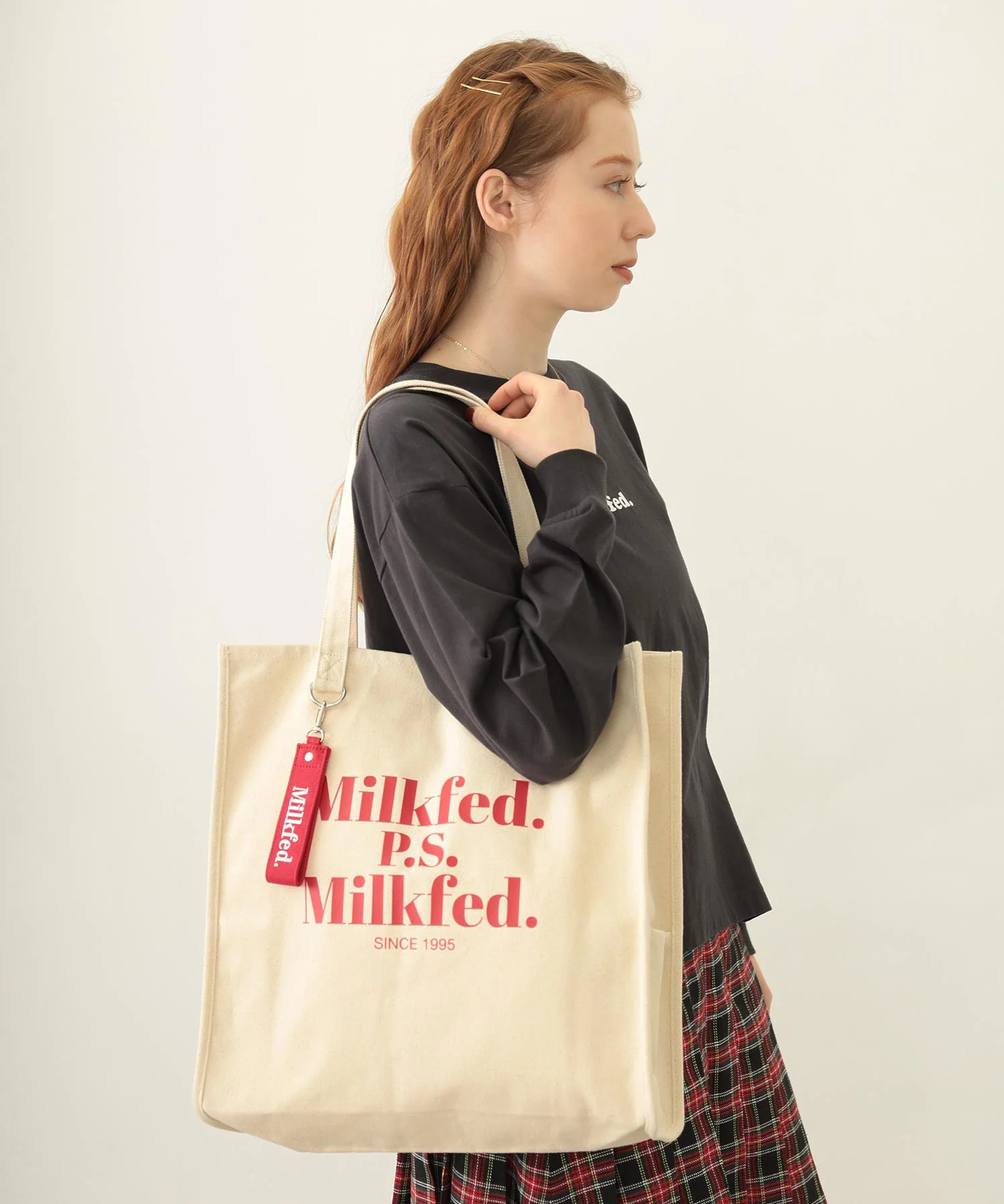 DIDONE LOGO BIG TOTE MILKFED. - Image 50