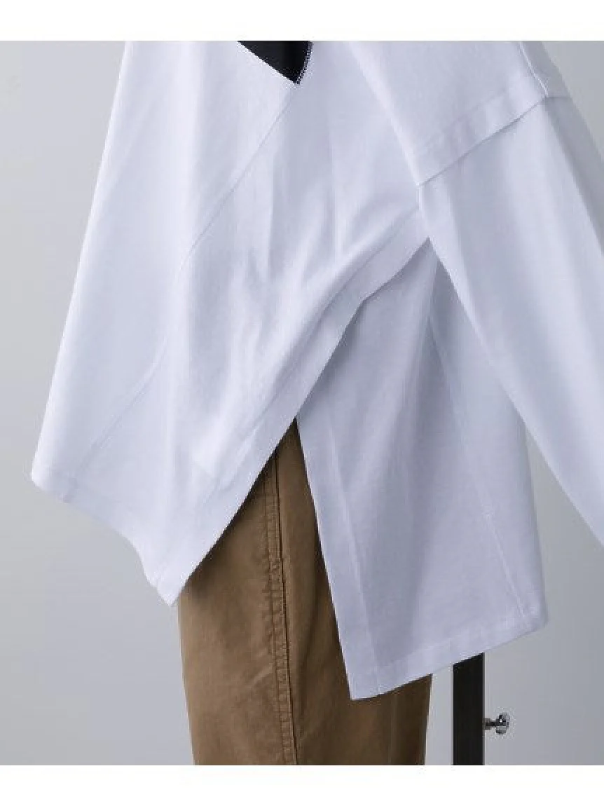 SIDE SLIT PANELED BIG TOP MILKFED. - Image 16