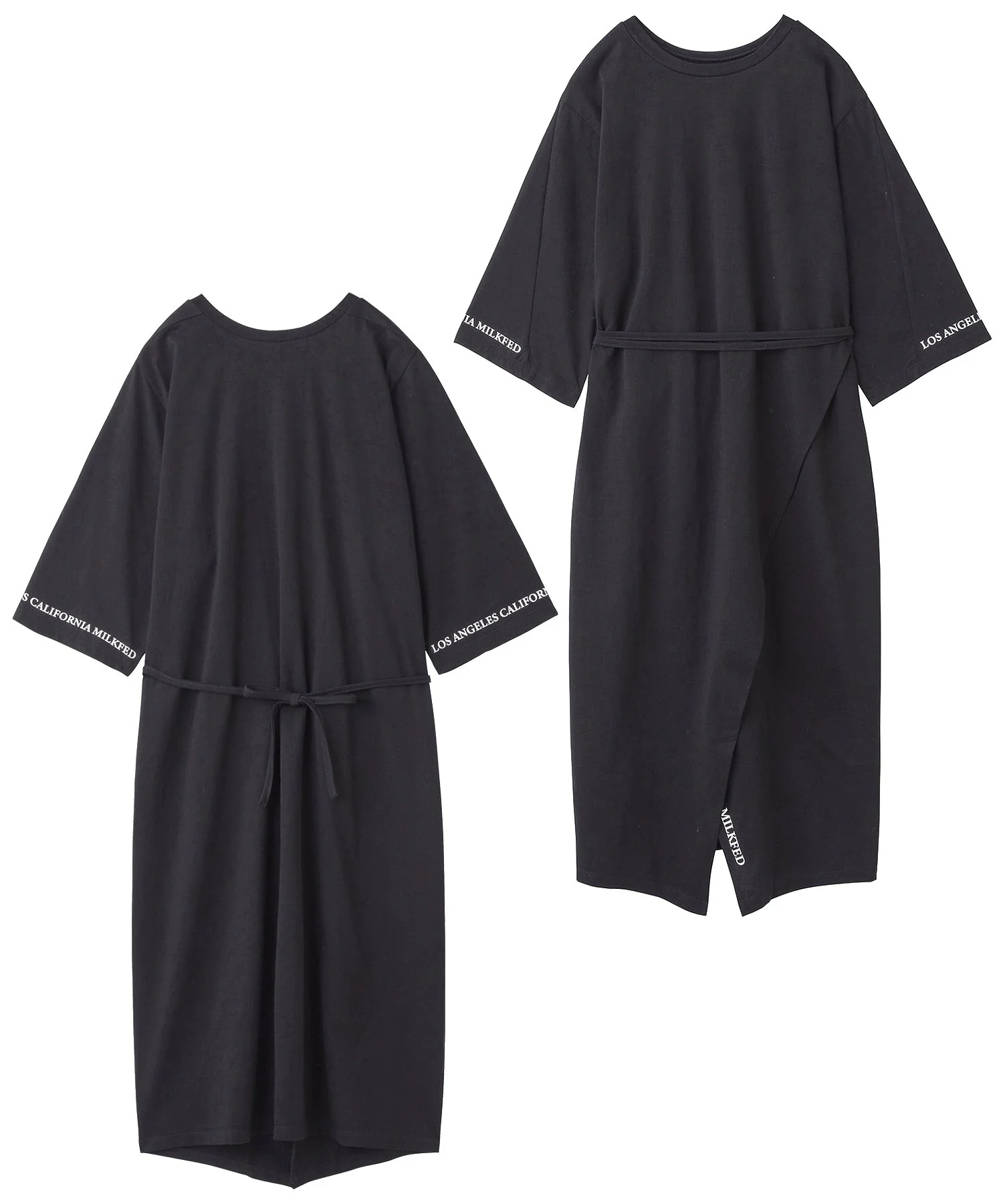 BACK OVERLAP DRESS MILKFED. - Image 17