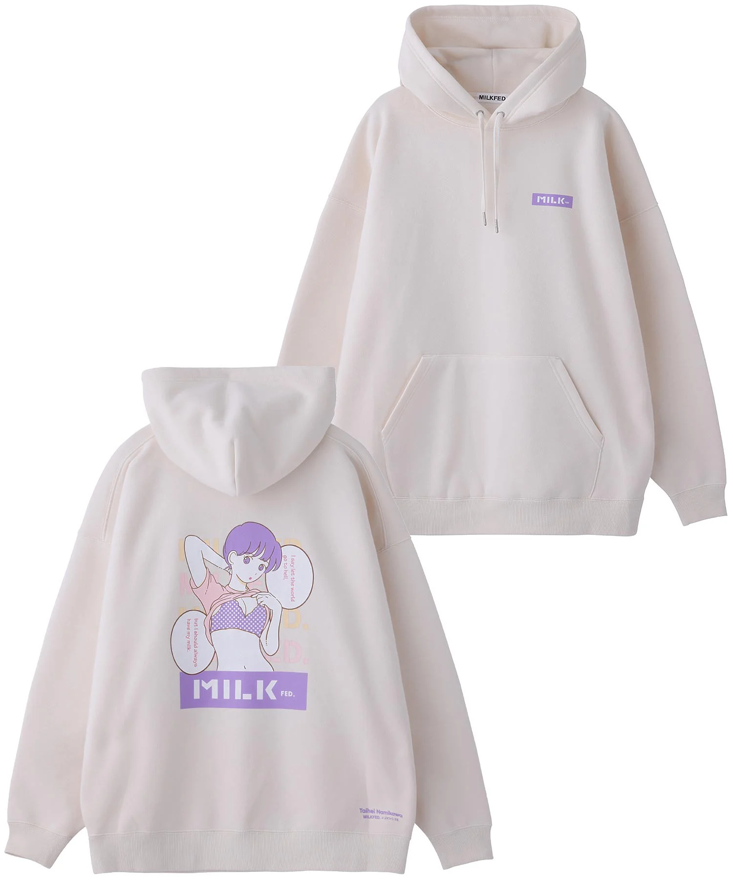MILKFED.×TAIHEI NAMIKAWA SWEAT HOODIE - Image 14