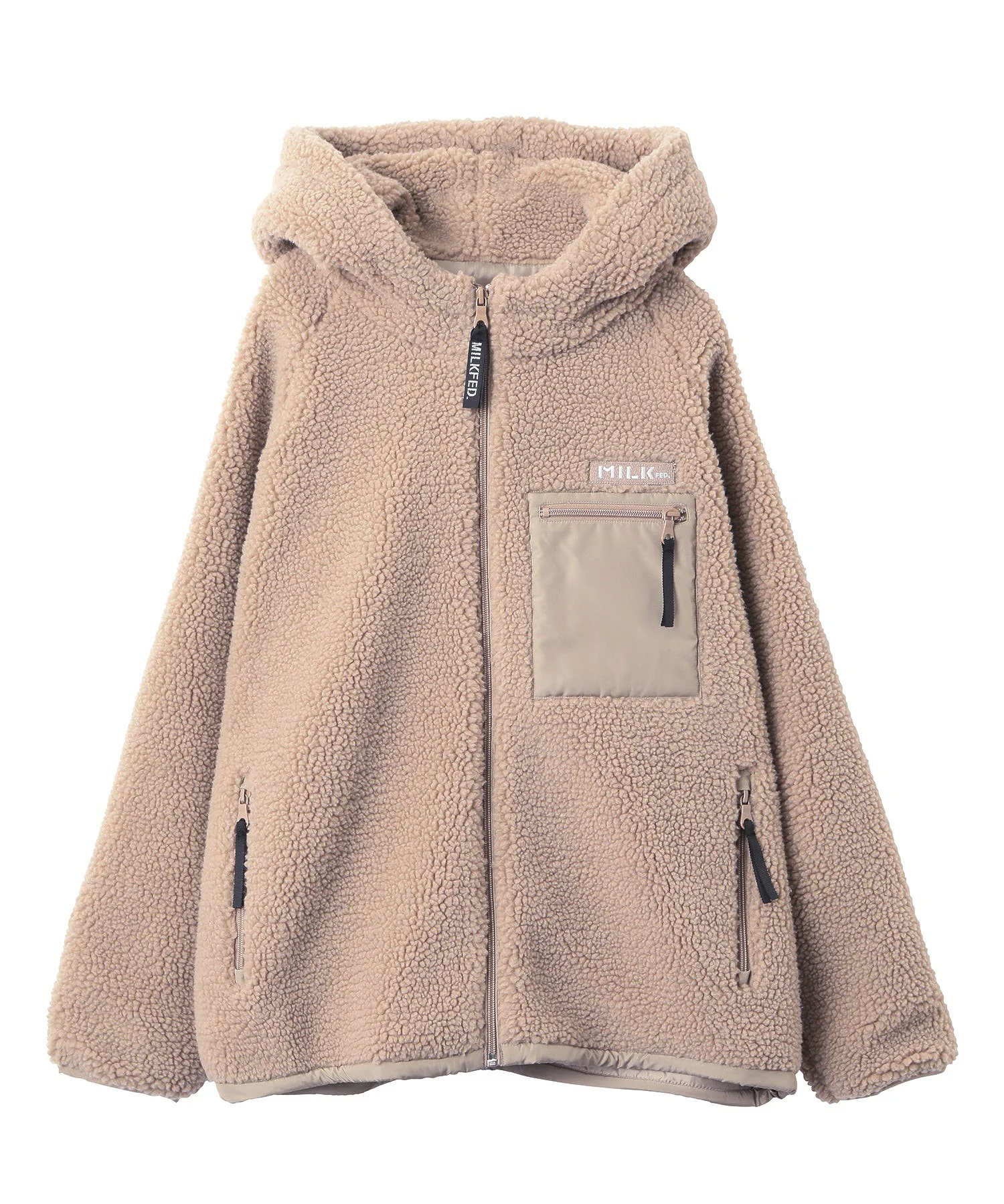 BOA ZIP UP HOODED JACKET MILKFED. - Image 48